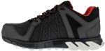 Baskets de sécurité en cuir Reebok Trail Grip S3 SRC Noirs Embout aluminium