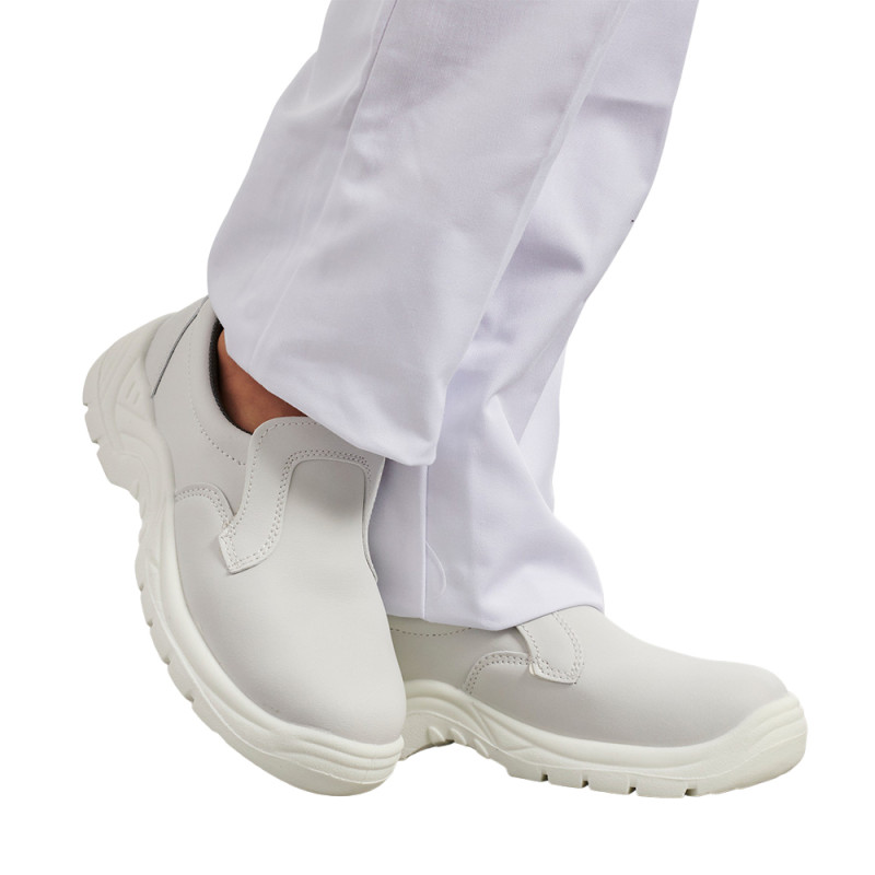 Chaussure de cuisine blanche Hurry Jump S2 SRC ISO20346