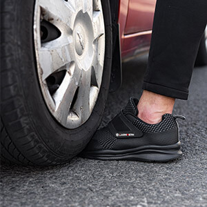 Chaussure de sécurité industrielle Larnmern anti-écrasement